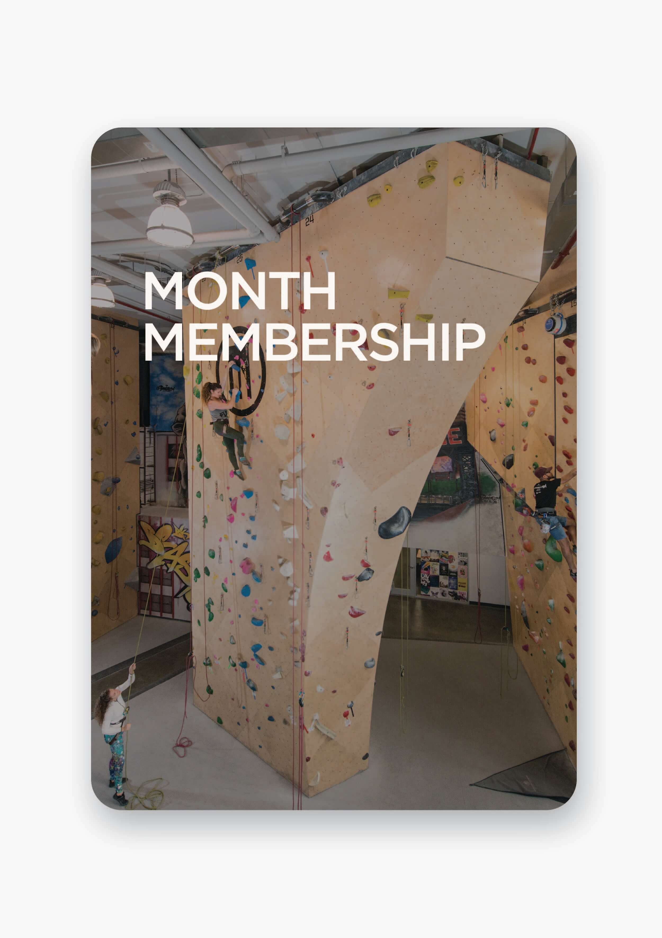 MONTH MEMBERSHIP