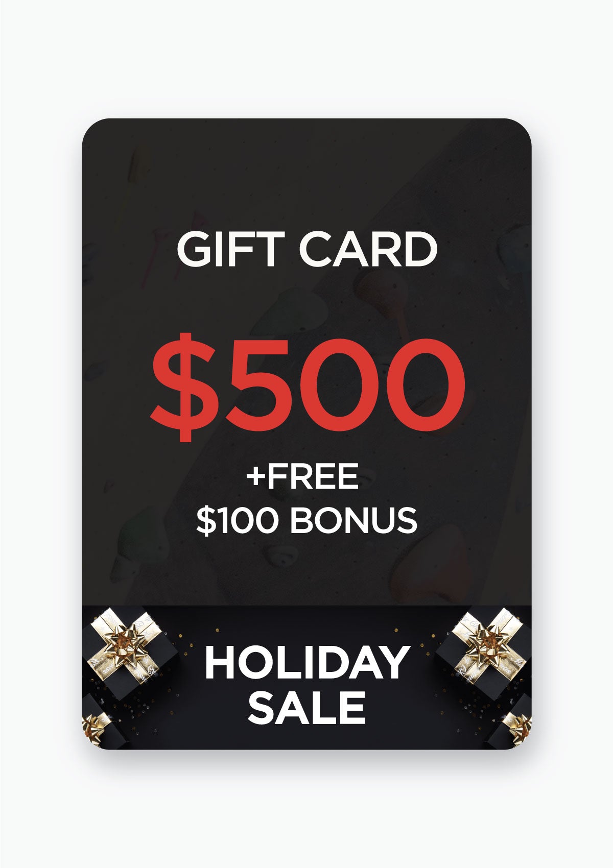 $500 GIFT CARD W/ FREE BONUS