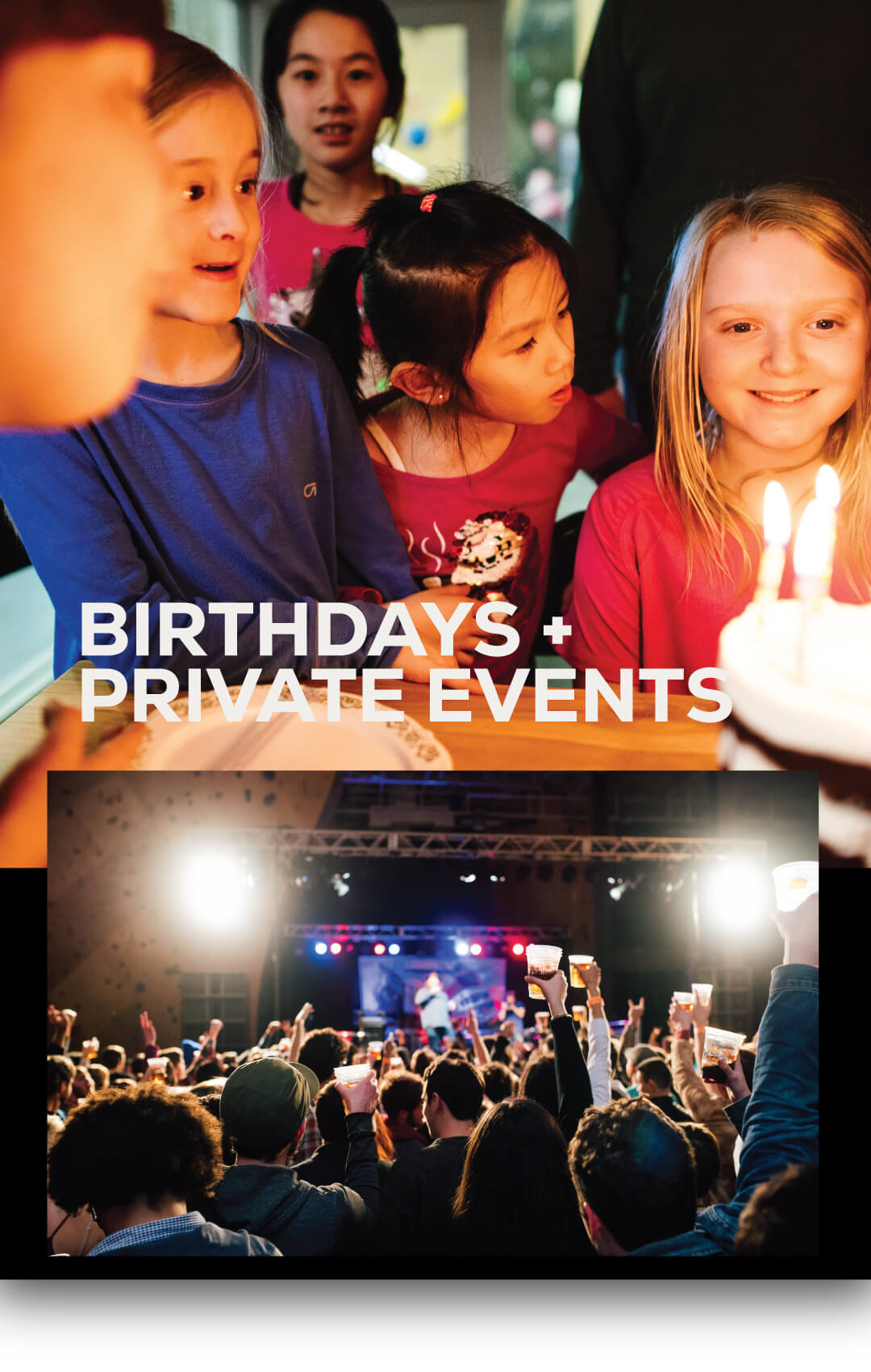 Birthdays and Private Events