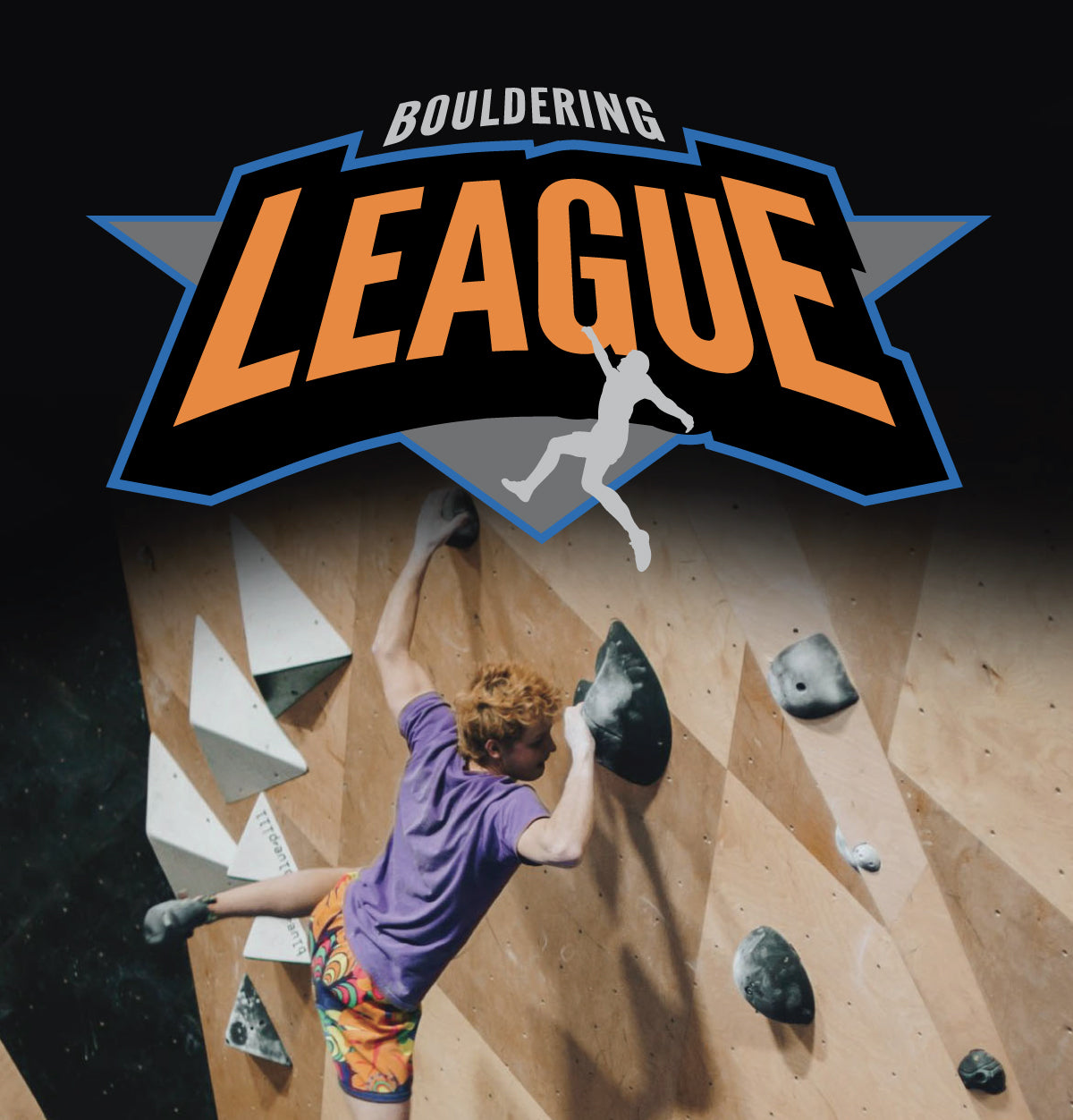 Bouldering League graphic